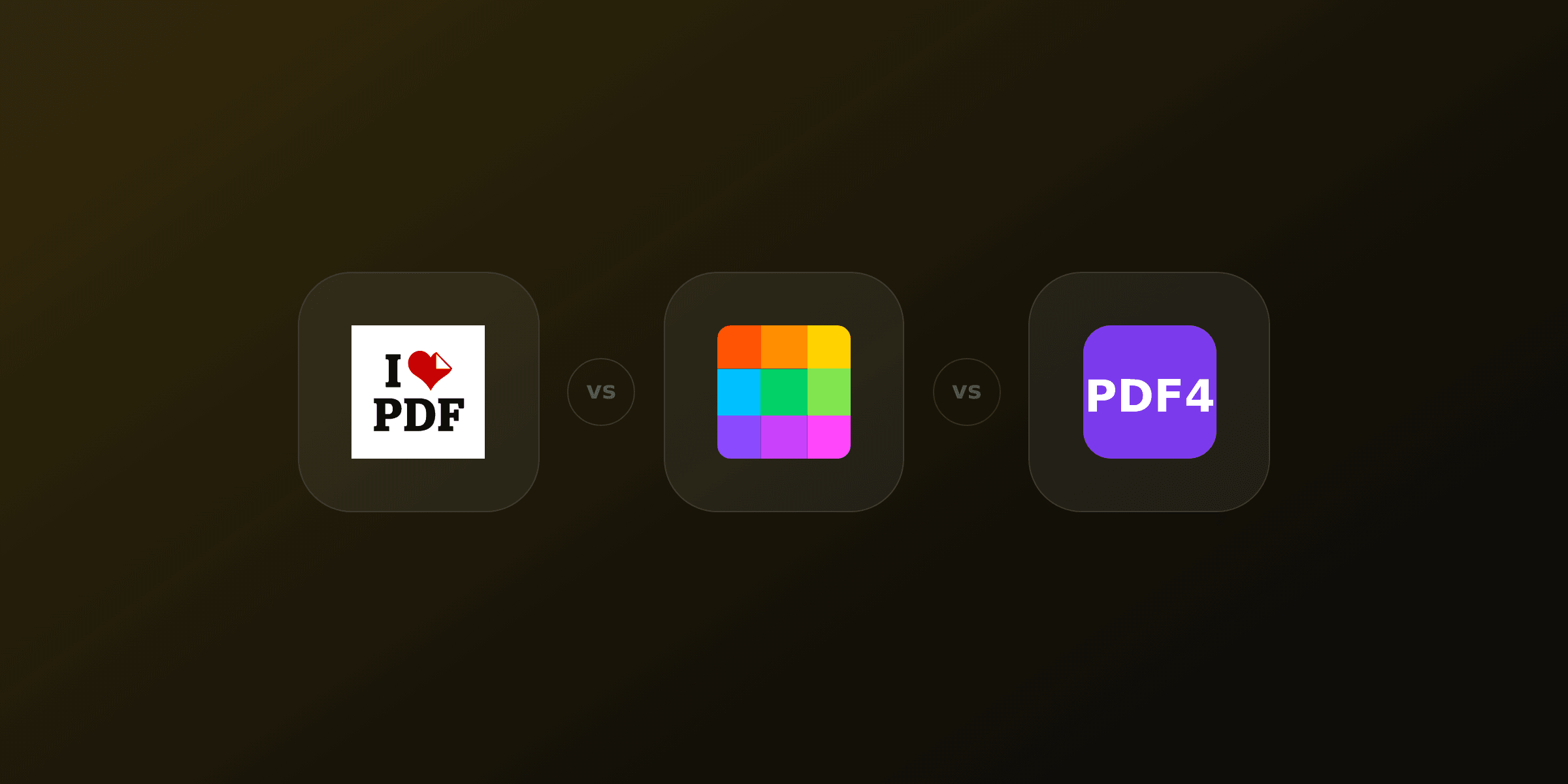 iLovePDF vs Smallpdf vs PDF4.dev: which free PDF tool is best in 2026?